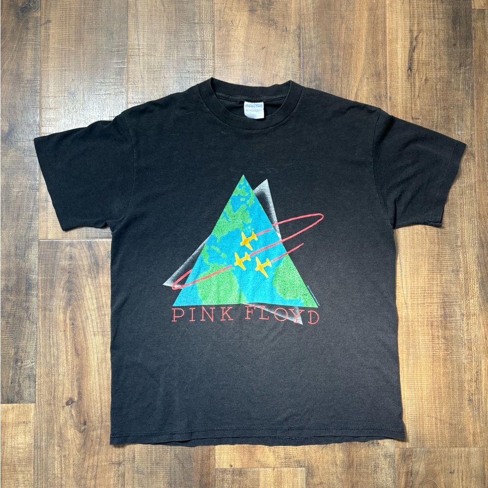 Pink Floyd Men’s Vintage 1987 Band Graphic T-Shirt Mens Size Large